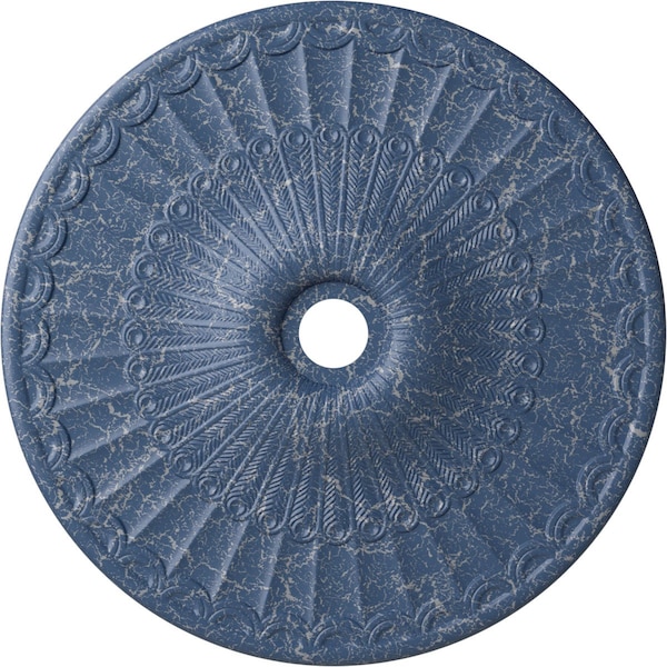 Ekena Millwork Galveston Medallion (Canopies up to 4 3/4"), 36 5/8"OD x 3 5/8"ID x 2 3/8"P, Americana Crackle CM36GLAMC - main